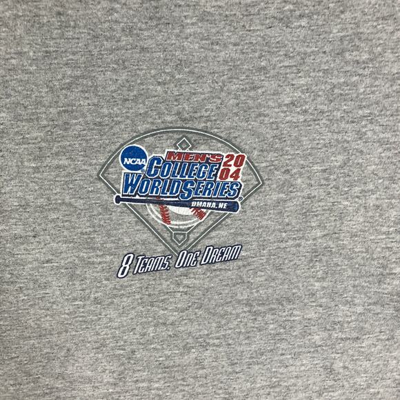 TCX T-Shirt Mens Size L Gray Church Softball World Series 2000 Event Graphic Tee - Picture 7 of 9